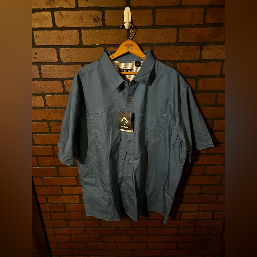 NWT DRI-DUCK Men’s 3XL Button Up